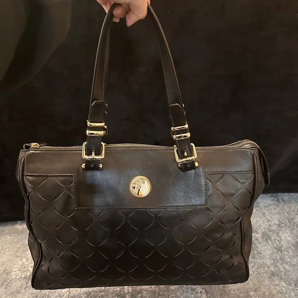Versace Collection Leather Tote Bag - Picture 5 of 16